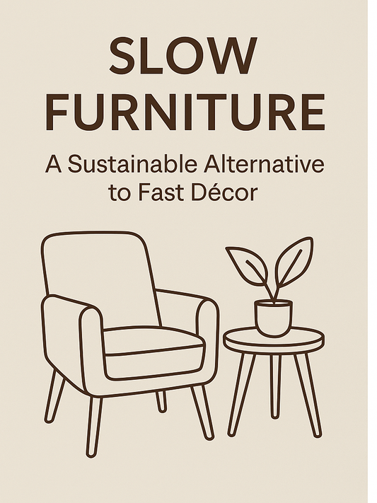 Slow Furniture: A Sustainable Alternative to Fast Decor