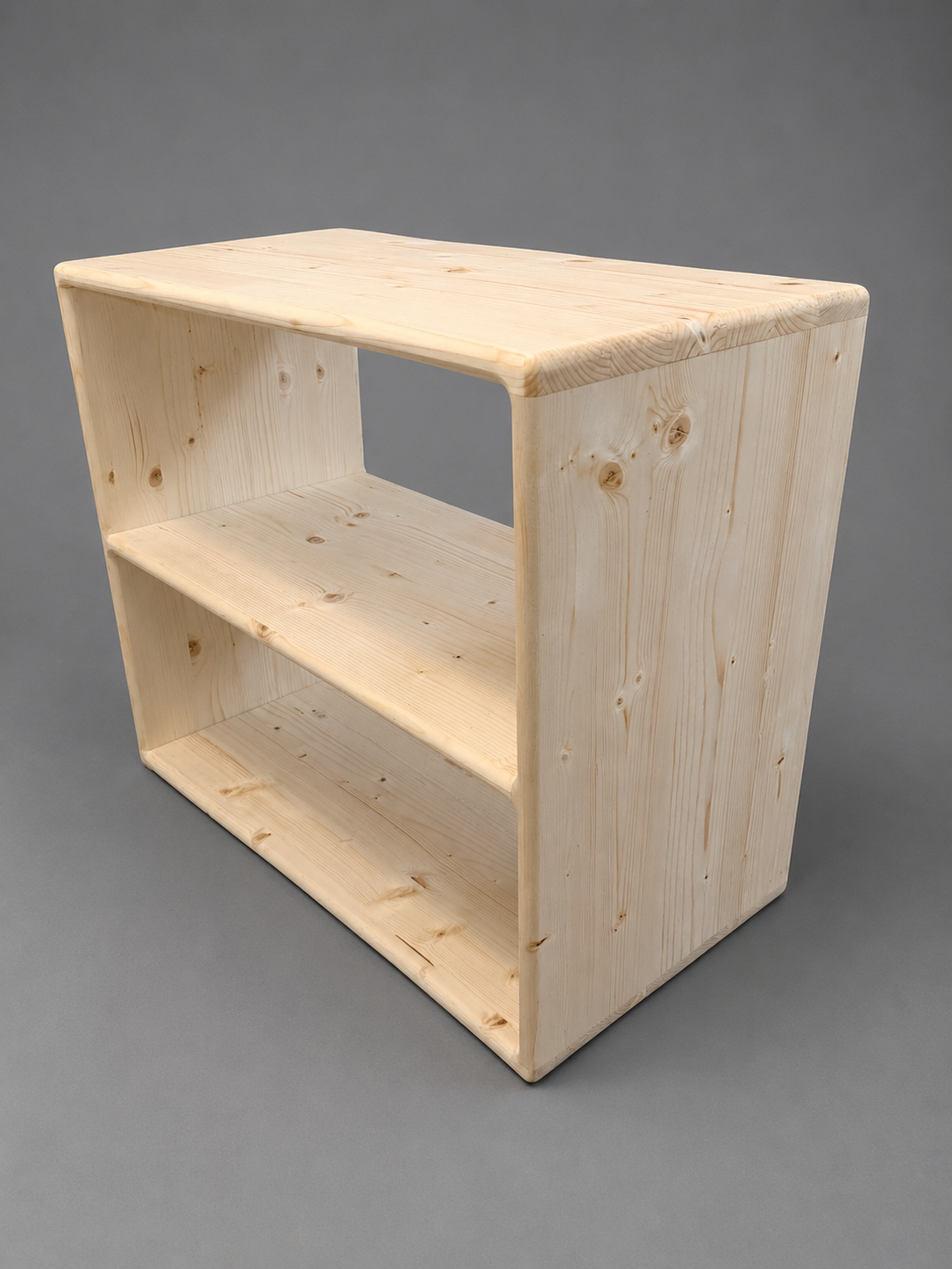 The Laurentian – Rustic Solid Pine Bookcase