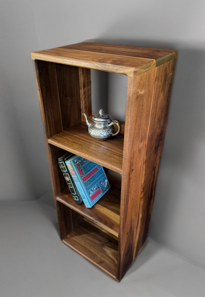 The Loden – Custom Black Walnut Bookshelf