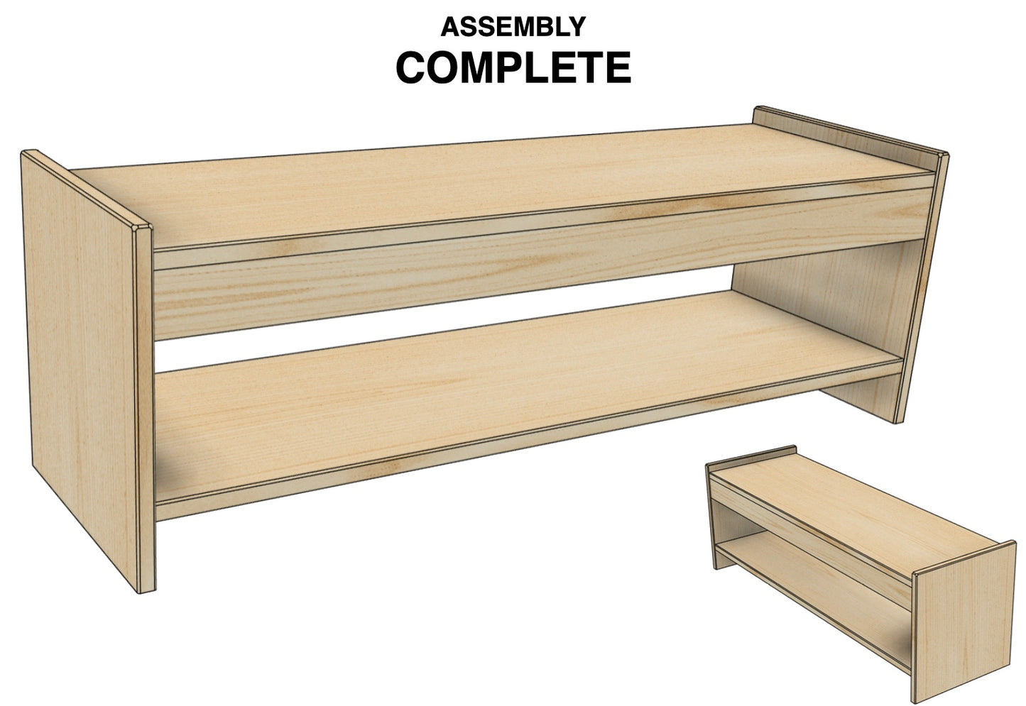 DIY Entryway & Mudroom Bench Plan PDF – Storage Bench Woodworking Guide, Step‑by‑Step Cut List