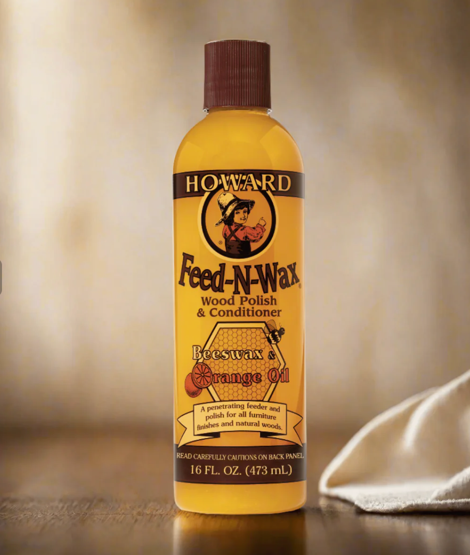 Howard Feed-N-Wax Wood Polish & Conditioner | Premium Wood Care