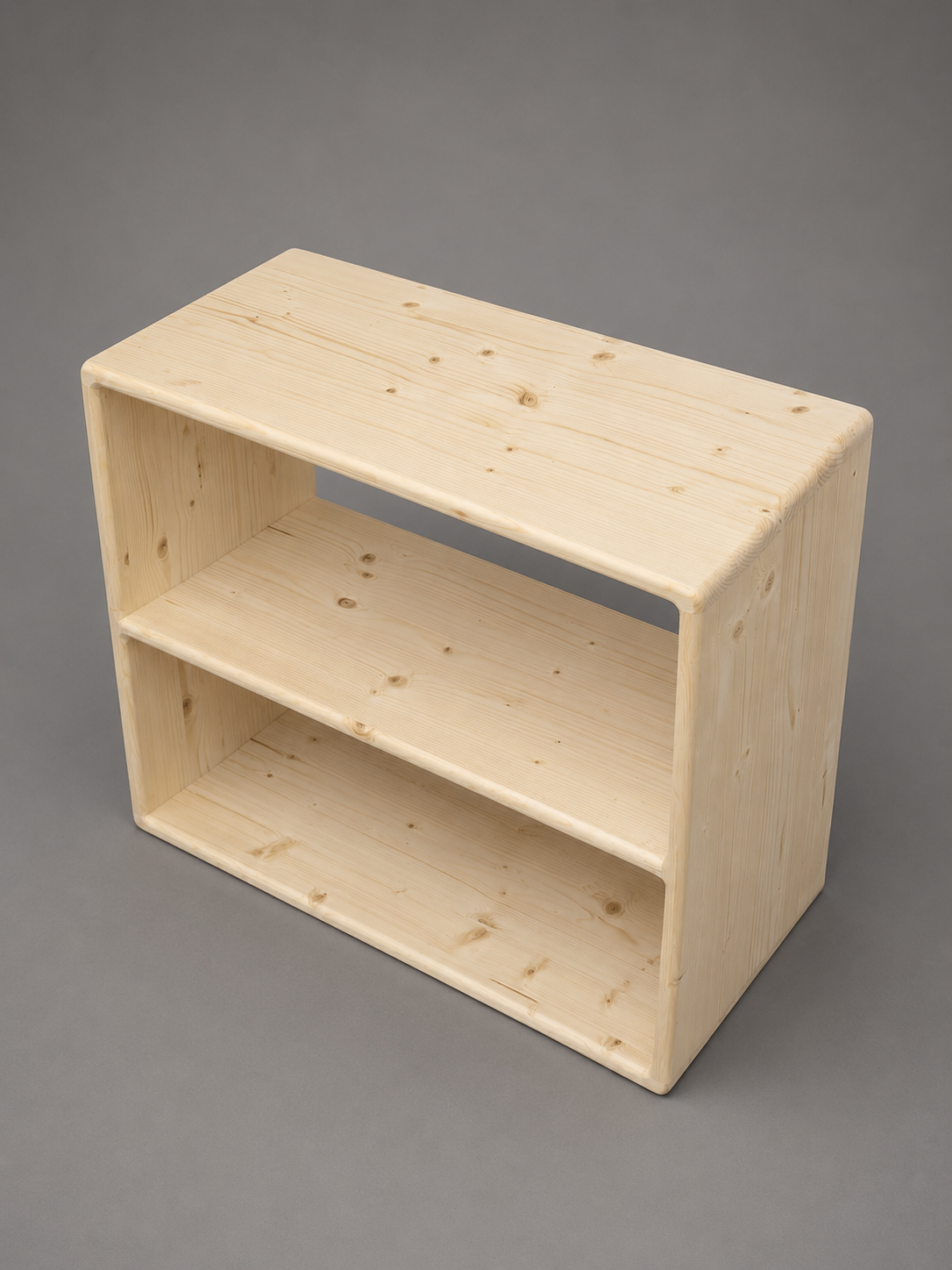 The Laurentian – Rustic Solid Pine Bookcase